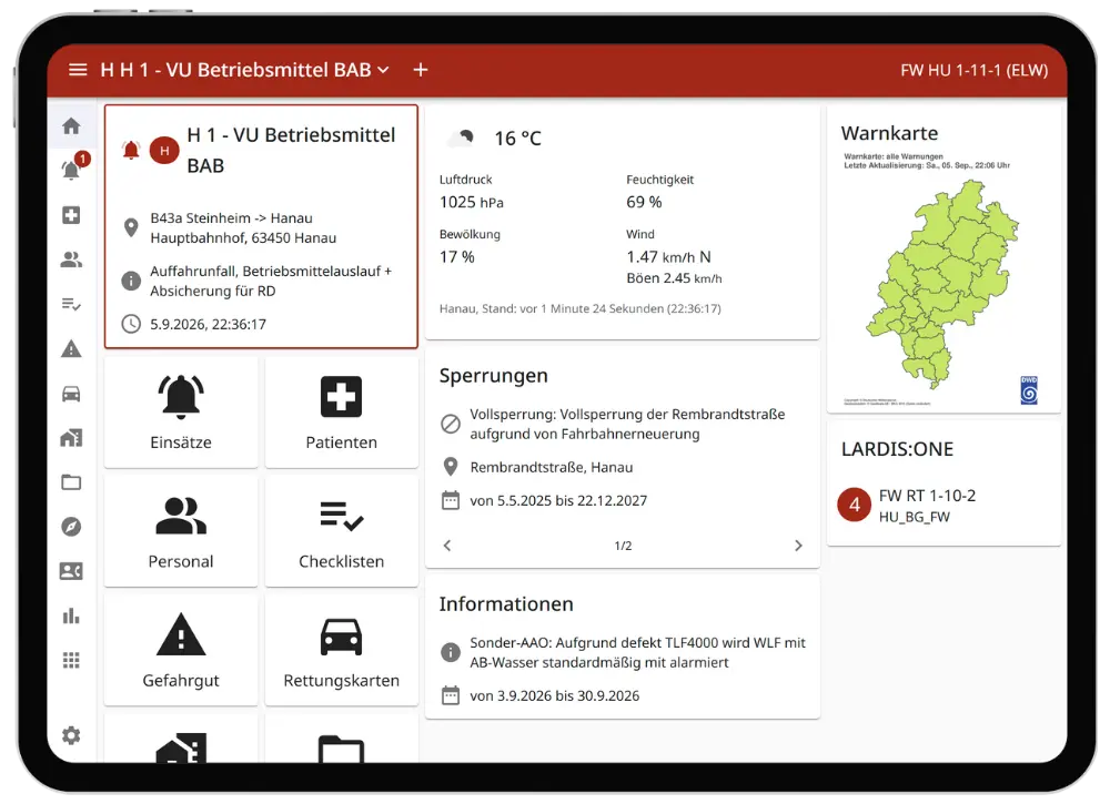 Feuerwehr Software